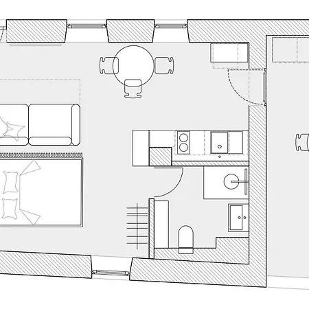 شقة Apartmaji Robida Sežana